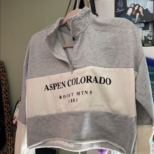 Brandy cropped sweater